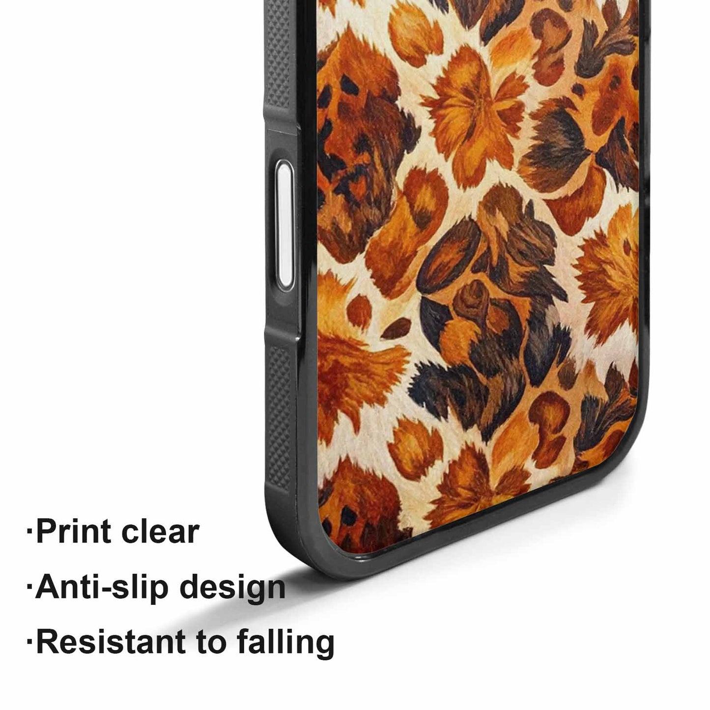 iPhone 17 Case — Small Cow Animal Print Animal Print, Unique Phone Case Design