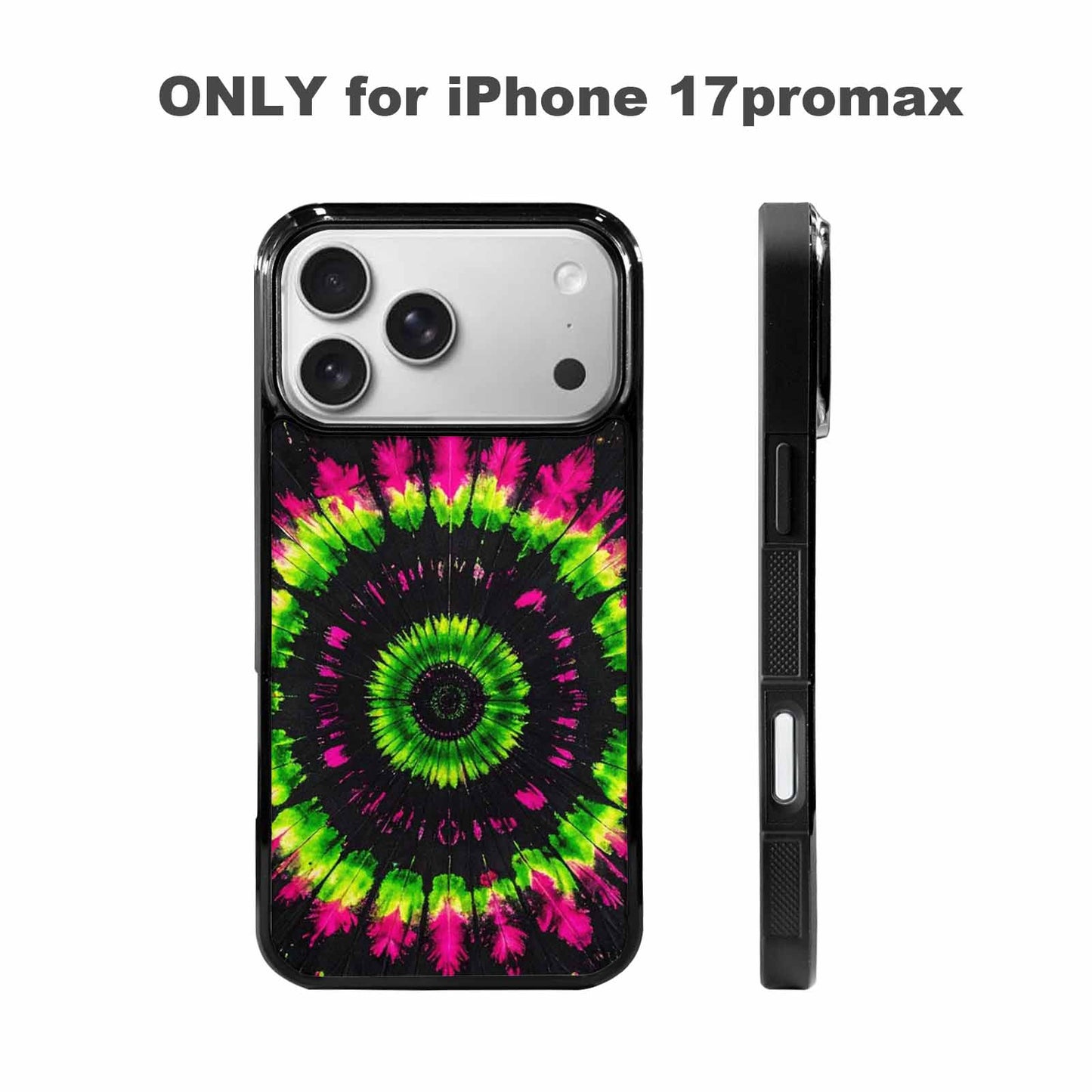 iPhone 17 Pro Max Case — Acid Wash Tie Dye Tie Dye, Custom Art Phone Cover
