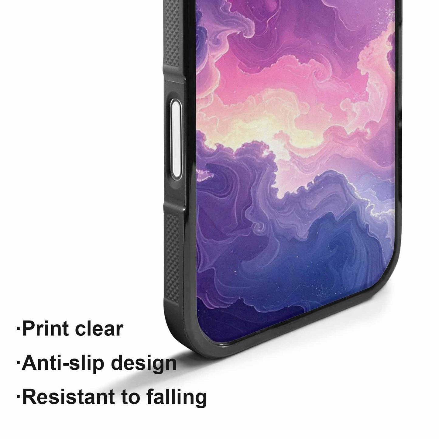 iPhone 17 Case — Seamless Tileable Pattern Of Galaxy Space, Custom Phone Case