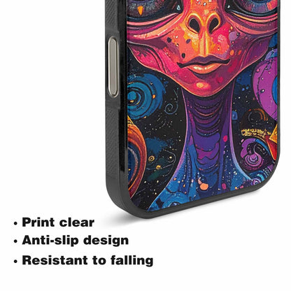 iPhone 16 Pro Case — Cartoon Alien Characters, Customized Protective Case