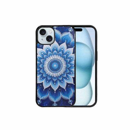 iPhone 15 Plus Case — Boho Mandala Custom, Custom Printed Phone Case