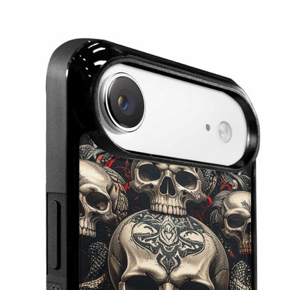 iPhone 17 Air Case — Skull Dark Art Gothic Print Gothic, Custom Printed Phone Case
