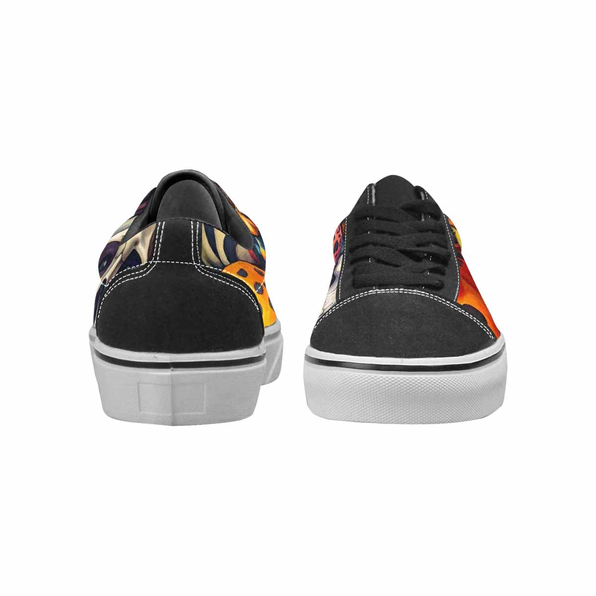 WOMEN'S Skulls Lace-Up Canvas Dreamcore Custom Shoes