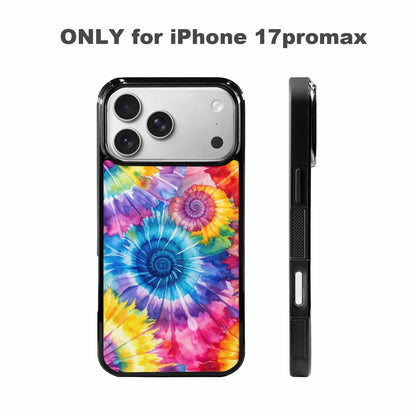 iPhone 17 Pro Max Case — Small Tie Dye Swirl Tie Dye, Custom Print Case Cover