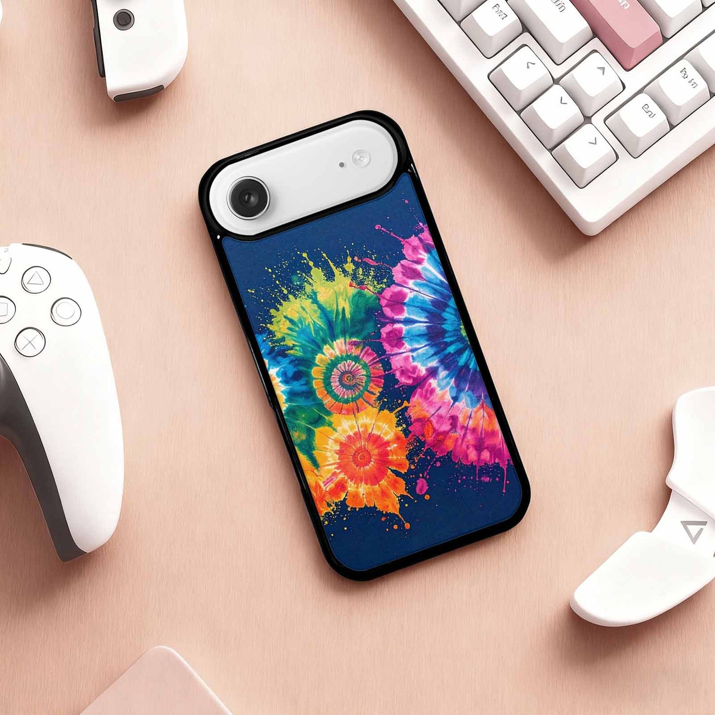 iPhone 17 Air Case — Tie Dye Mixed Style Custom Tie, Customized Protective Case