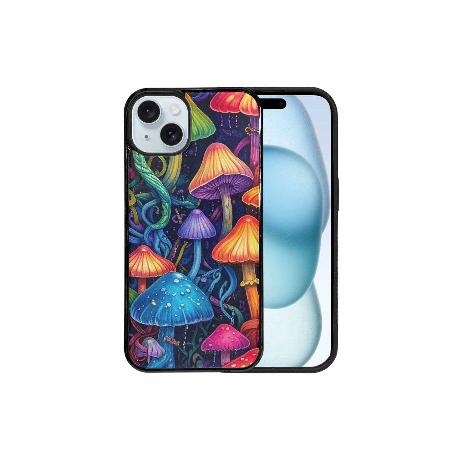 iPhone 15 Plus Case — More Overlapping Ontop Of Each Other, Custom Print Case Cover