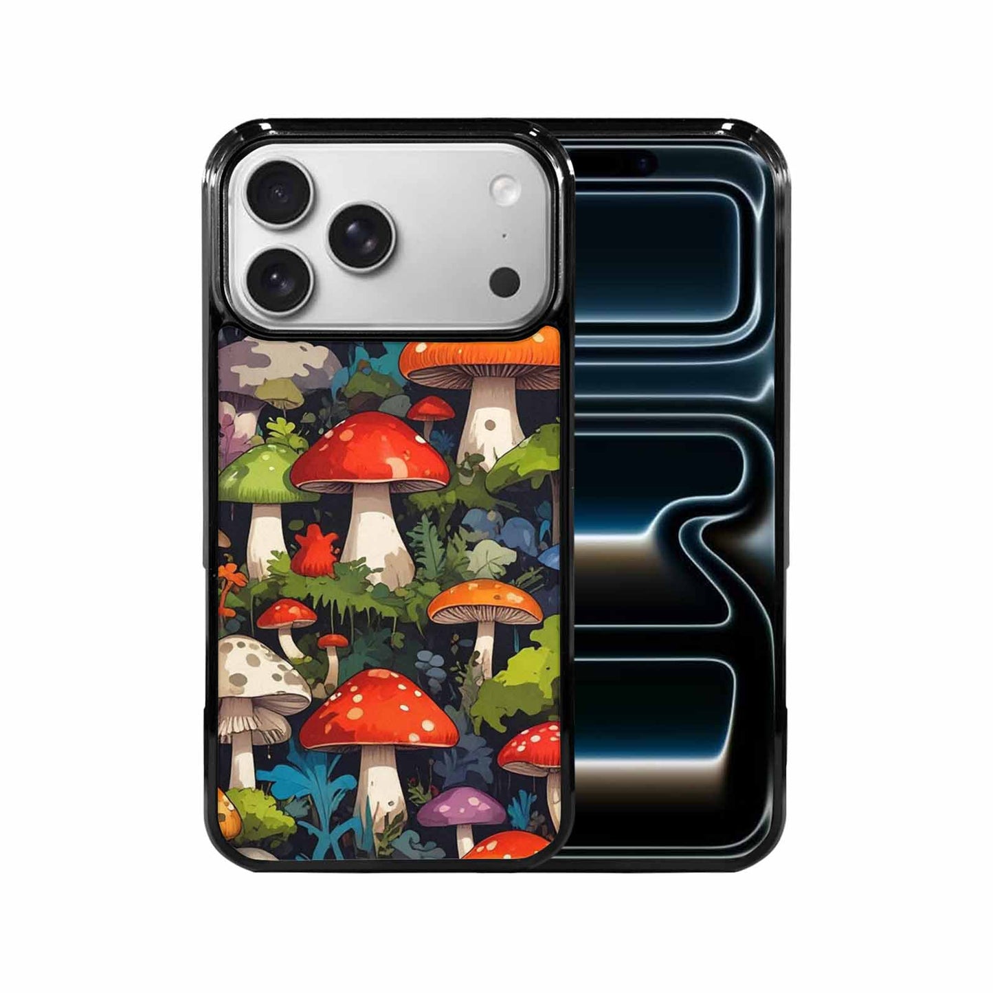iPhone 17 Pro Max Case — Mushrooms Camomushrooms Patter Xvt Camo, Personalized Phone Case