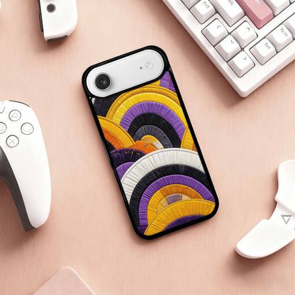iPhone 17 Air Case — Vivid Camo Nonbinary Pride Camo, Customized Protective Case