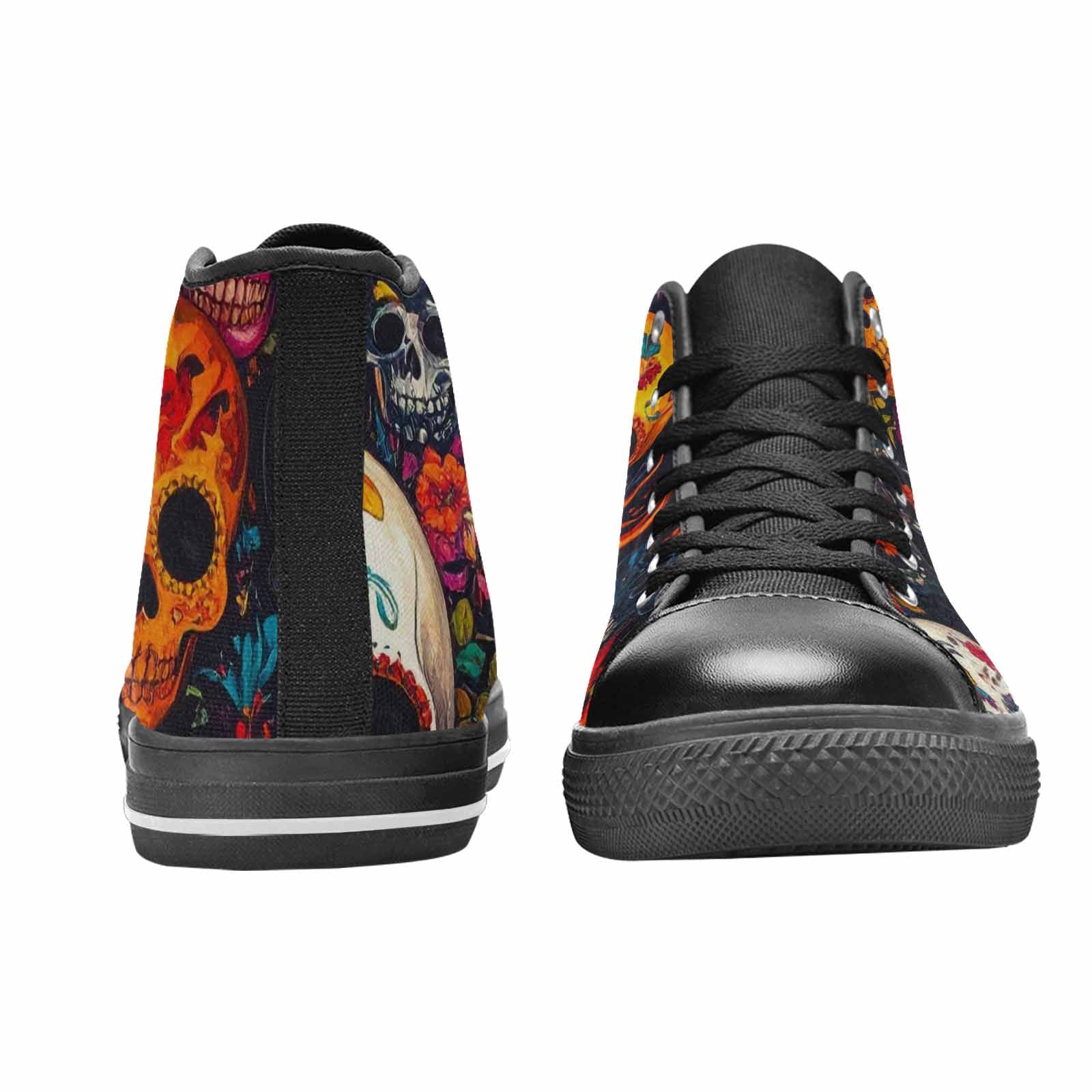 MEN'S Skull High Top Canvas Aesthetic Shoes