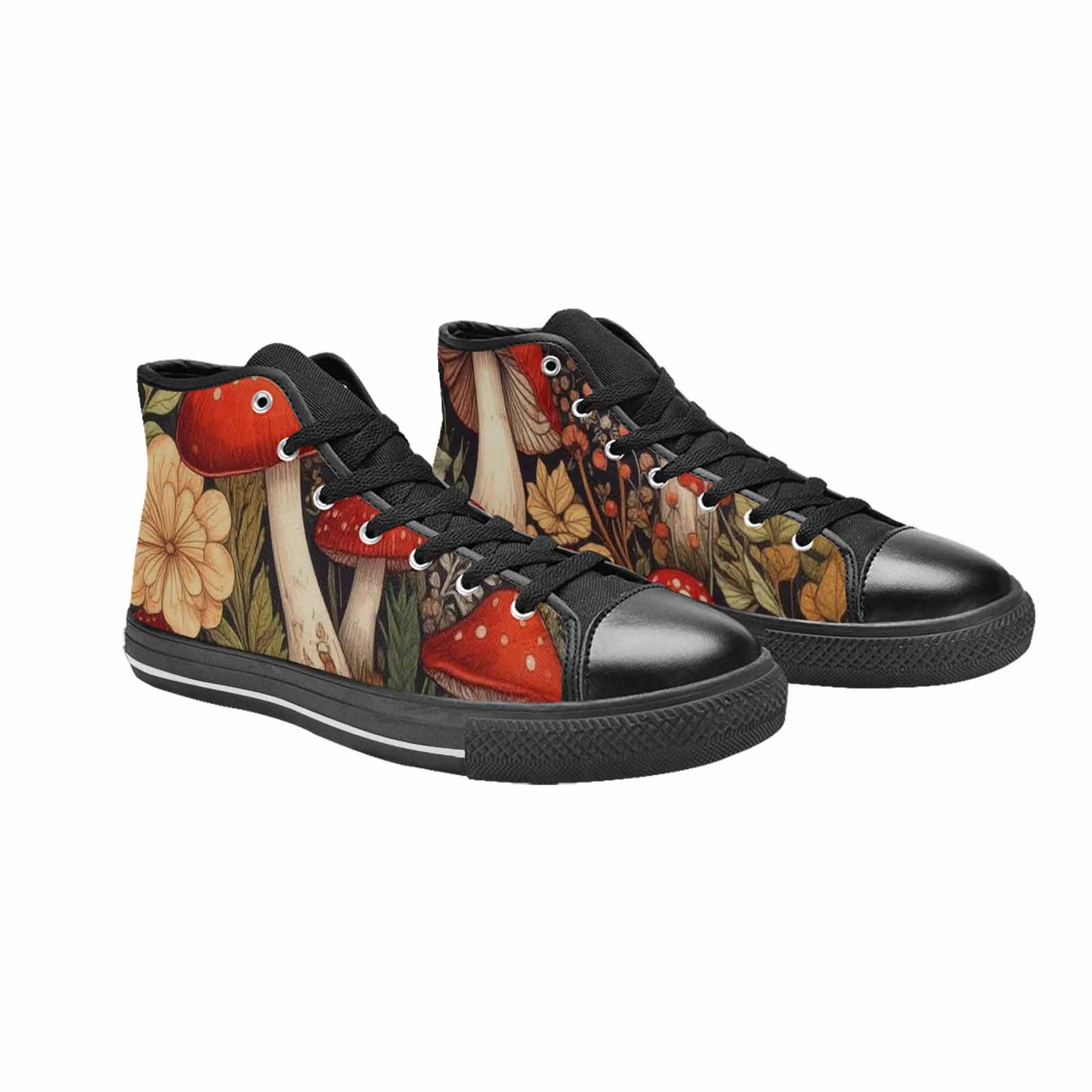 MEN'S Mushroom High Top Canvas Aesthetic Sneakers