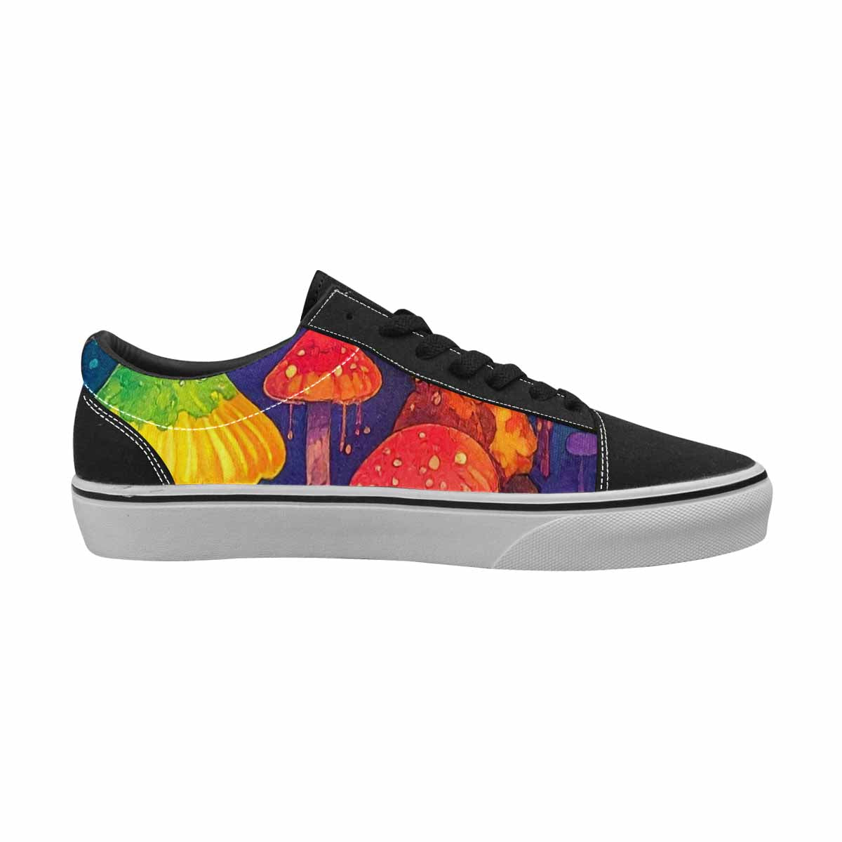 WOMEN'S Mushrooms Canvas Custom Fashion Cottagecore Custom Kicks