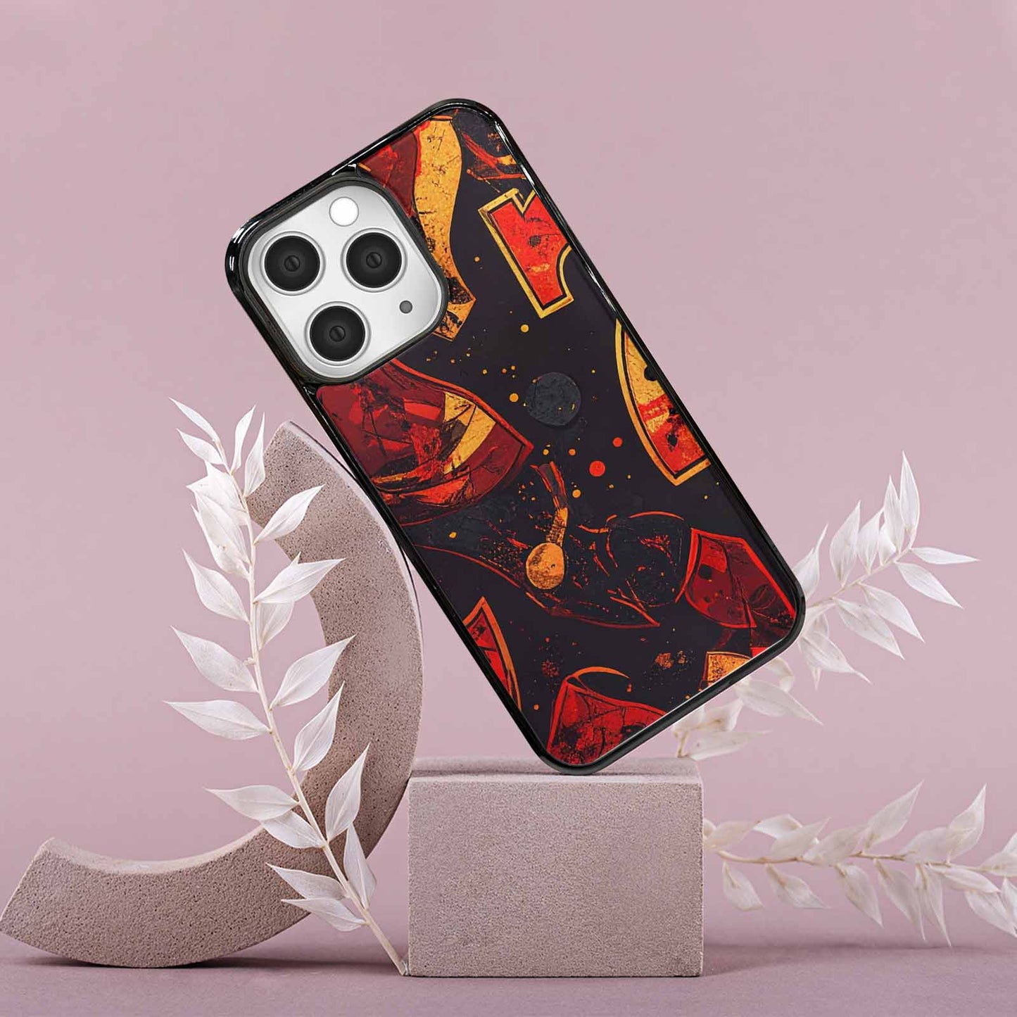 iPhone 15 Pro Max Case — Dice And Casino Pattern Seamless Repeat, Original Design Phone Case