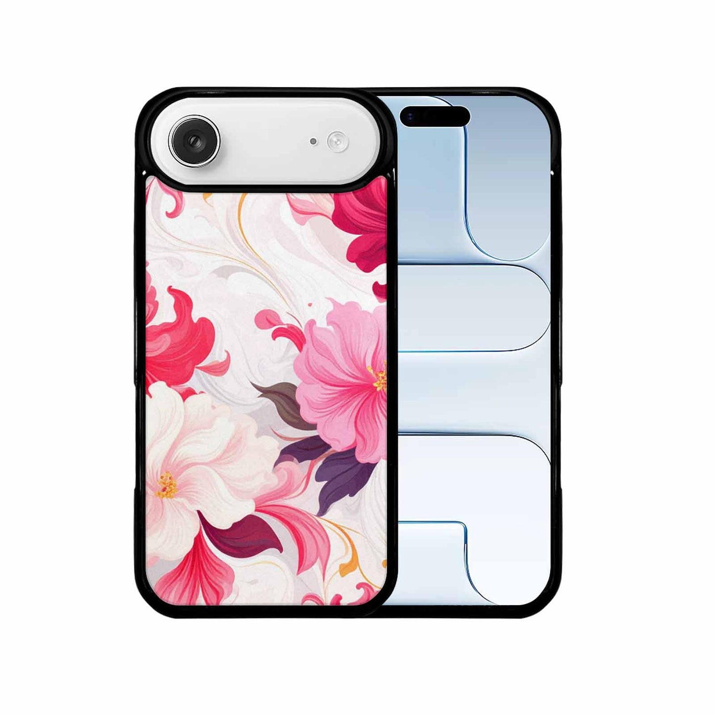 iPhone 17 Air Case — Marble Floral, Customized Protective Case