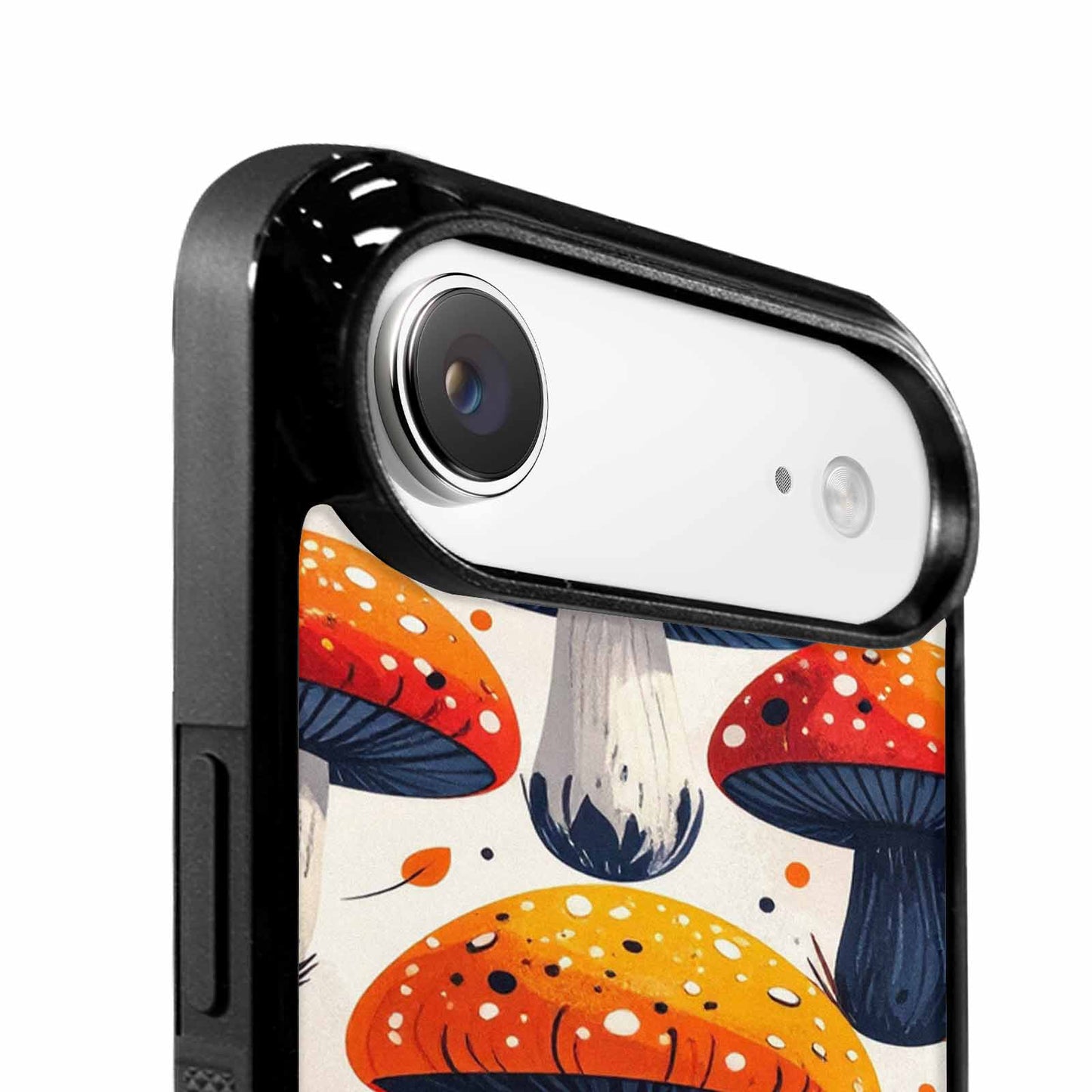 iPhone 17 Air Case — Vivid Winter Mushroom Seamless Cartoon Cute, Custom Printed Phone Case