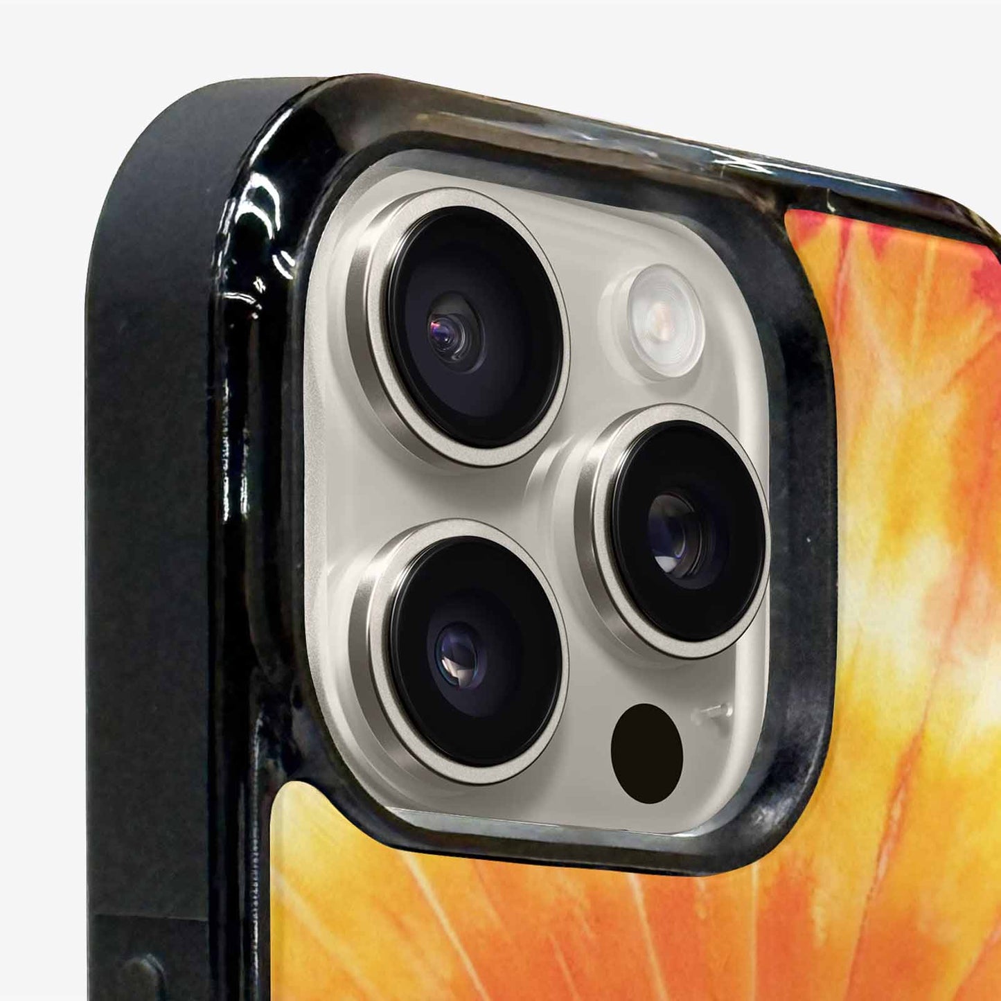 iPhone 16 Pro Max Case — Ombre Tie Dye Warm, Personalized Phone Case