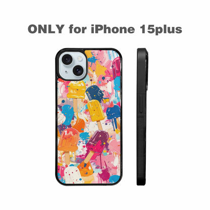 iPhone 15 Plus Case — Ice Cream Motif Ice Cream Motifs, Personalized Phone Case