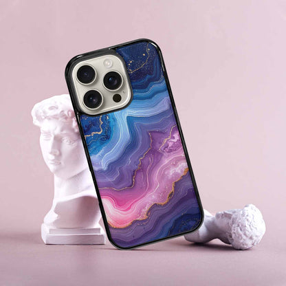 iPhone 16 Pro Case — Marble Galaxy, Original Design Phone Case