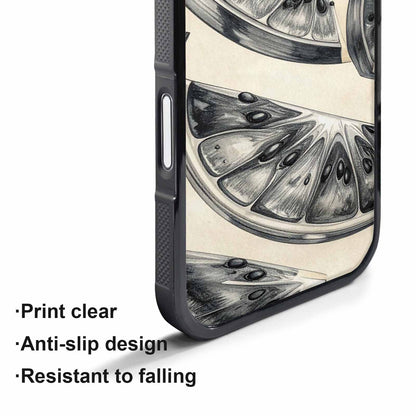 iPhone 17 Pro Max Case — Chrome Gothic Watermelon Gothic Skulls, Custom Art Phone Cover