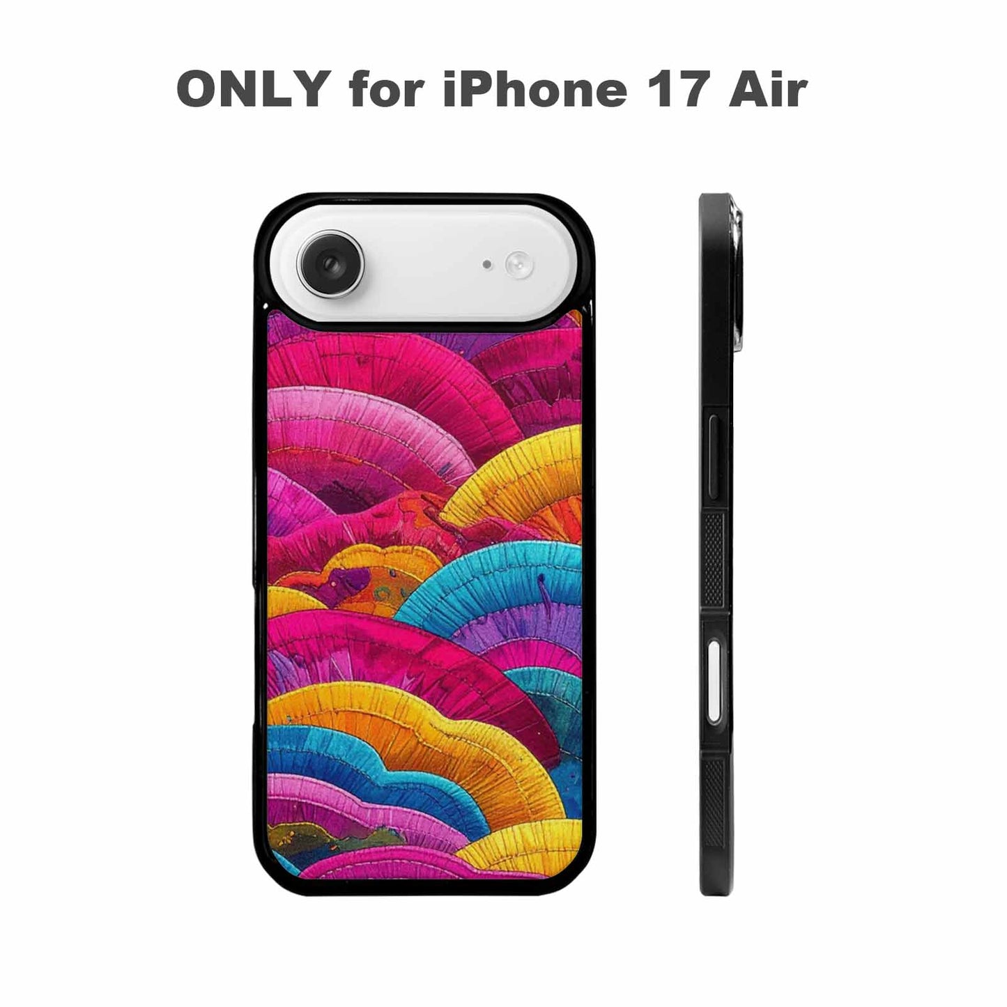 iPhone 17 Air Case — Vivid Camo Pansexual Pride Camo, Custom Made Phone Cover