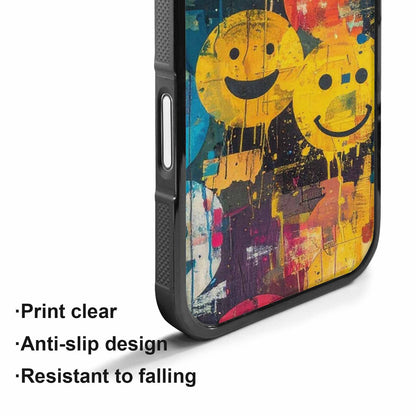 iPhone 17 Case — Smiley Faces Camosmiley Faces Camo, Personalized Phone Case
