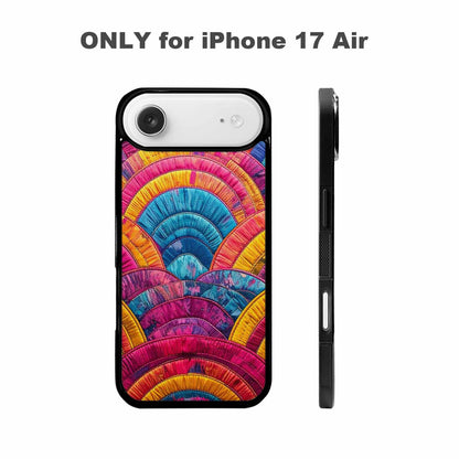 iPhone 17 Air Case — Vivid Camo Pansexual Pride Camo, Original Design Phone Case