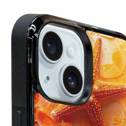 iPhone 15 Plus Case — Starfish Cluster Starfish Cluster Pattern Hundreds, Custom Designed Case Cover