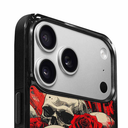 iPhone 17 Pro Case — Skull Dark Art Gothic Print Gothic, Unique Phone Case Design