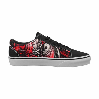 WOMEN'S Ice Cream Motif Lace-Up Canvas Kaleidoscope Sneakers