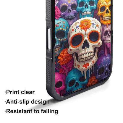 iPhone 17 Pro Max Case — Sugar Skullsmelting Sugar Skulls V0q Gothic, Original Design Phone Case