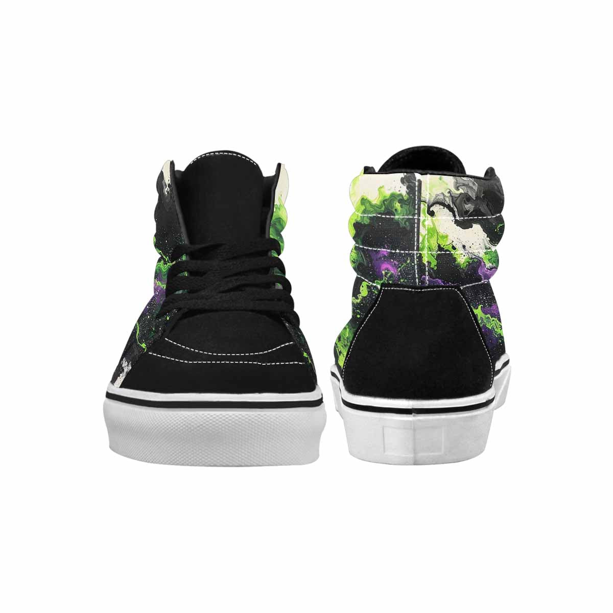 MEN'S Galaxy Nebula High Top Canvas Neon Fantasy Shoes