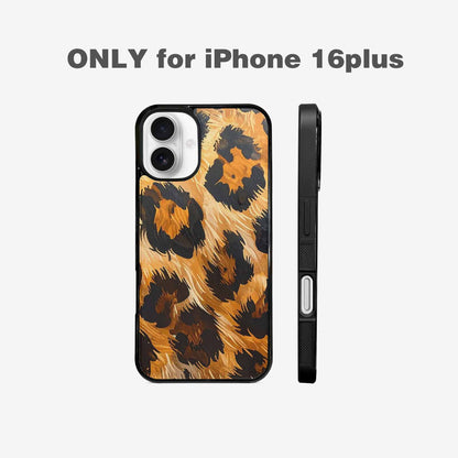 iPhone 16 Plus Case — Leopard Soft Airbrush Gradient, Custom Phone Case
