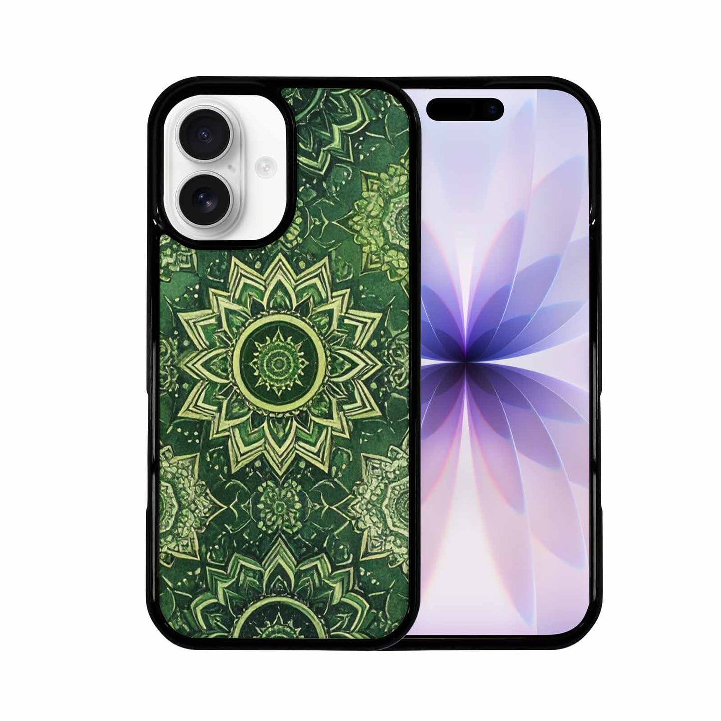 iPhone 17 Case — Small Mandala Pattern, Randomly Floral, Unique Phone Case Design
