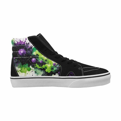 MEN'S Galaxy Nebula High Top Canvas Vivid Custom Sneakers