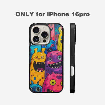 iPhone 16 Pro Case — Goofy Cartoon Monster, Custom Phone Case