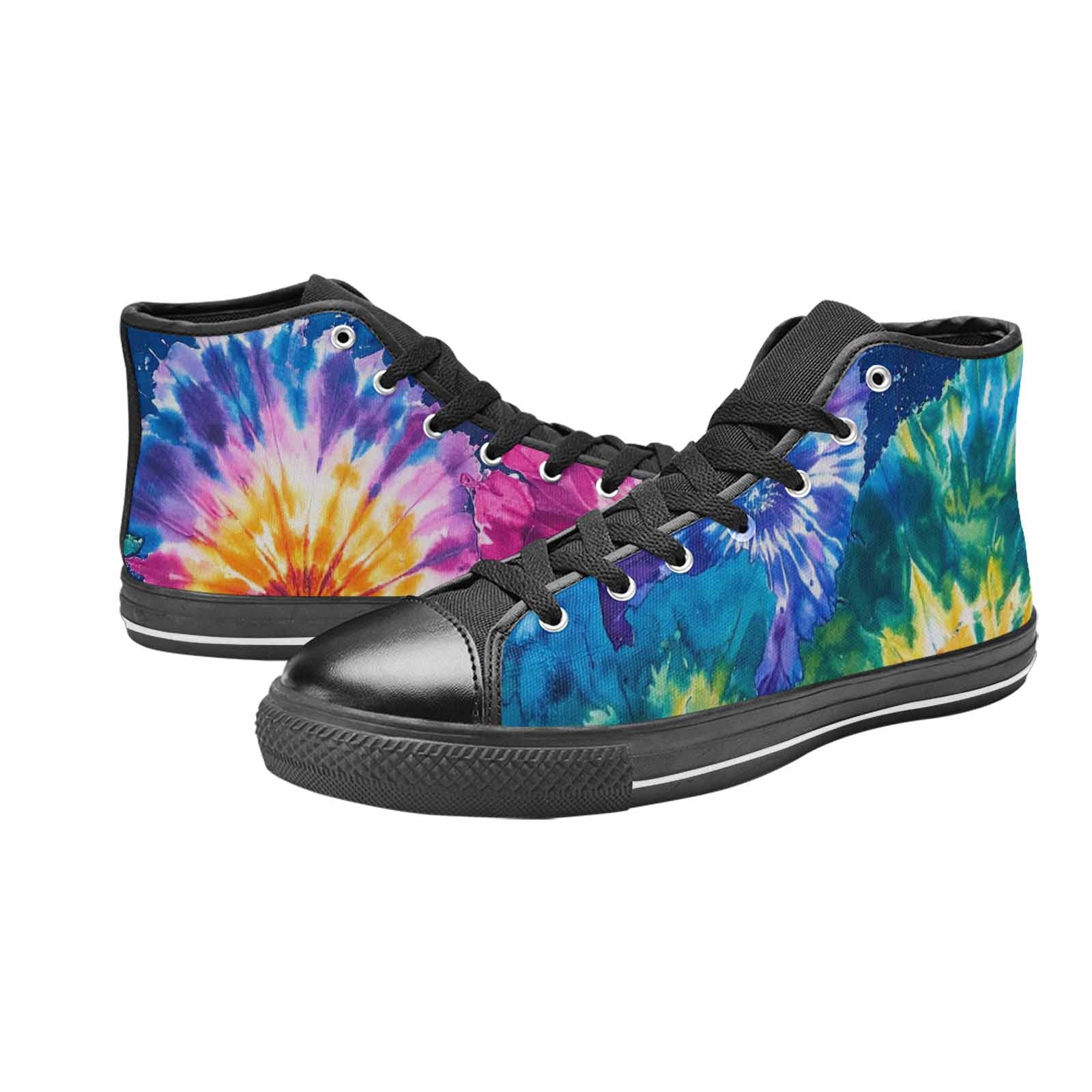MEN'S Tie Dye Mixed Style High Top Canvas Dreamcore Sneakers