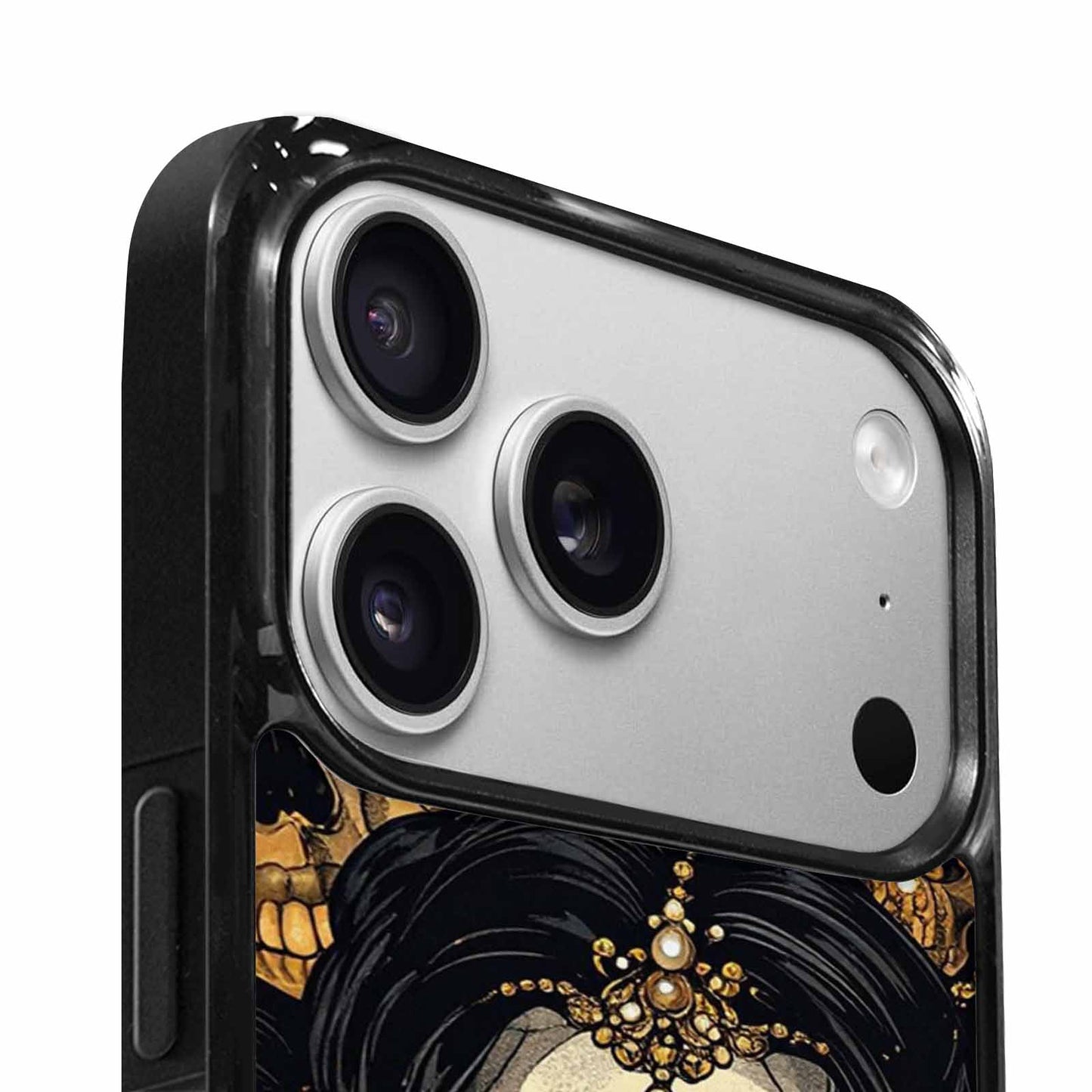 iPhone 17 Pro Case — Skull Dark Art Gothic Print Gothic, Custom Phone Case