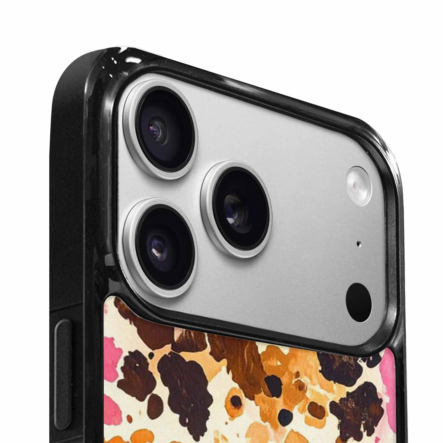 iPhone 17 Pro Case — Small Cow Animal Print Skin Animal, Custom Phone Case