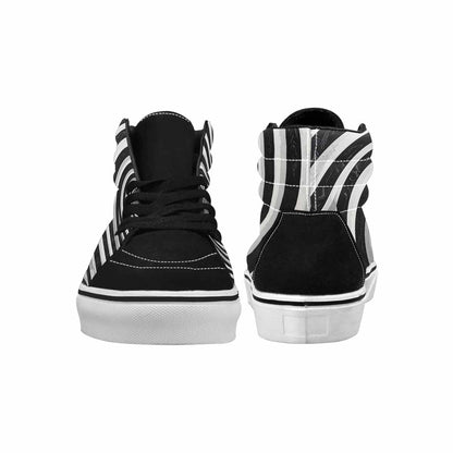 MEN'S Dark Black White Repeat Geomet 2 Ferion