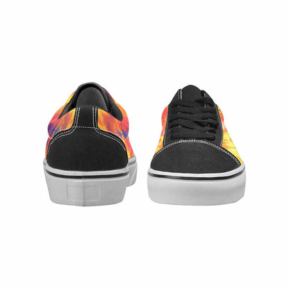 WOMEN'S Tie Dye Galaxy Canvas Lace-Up Grunge Sneakers