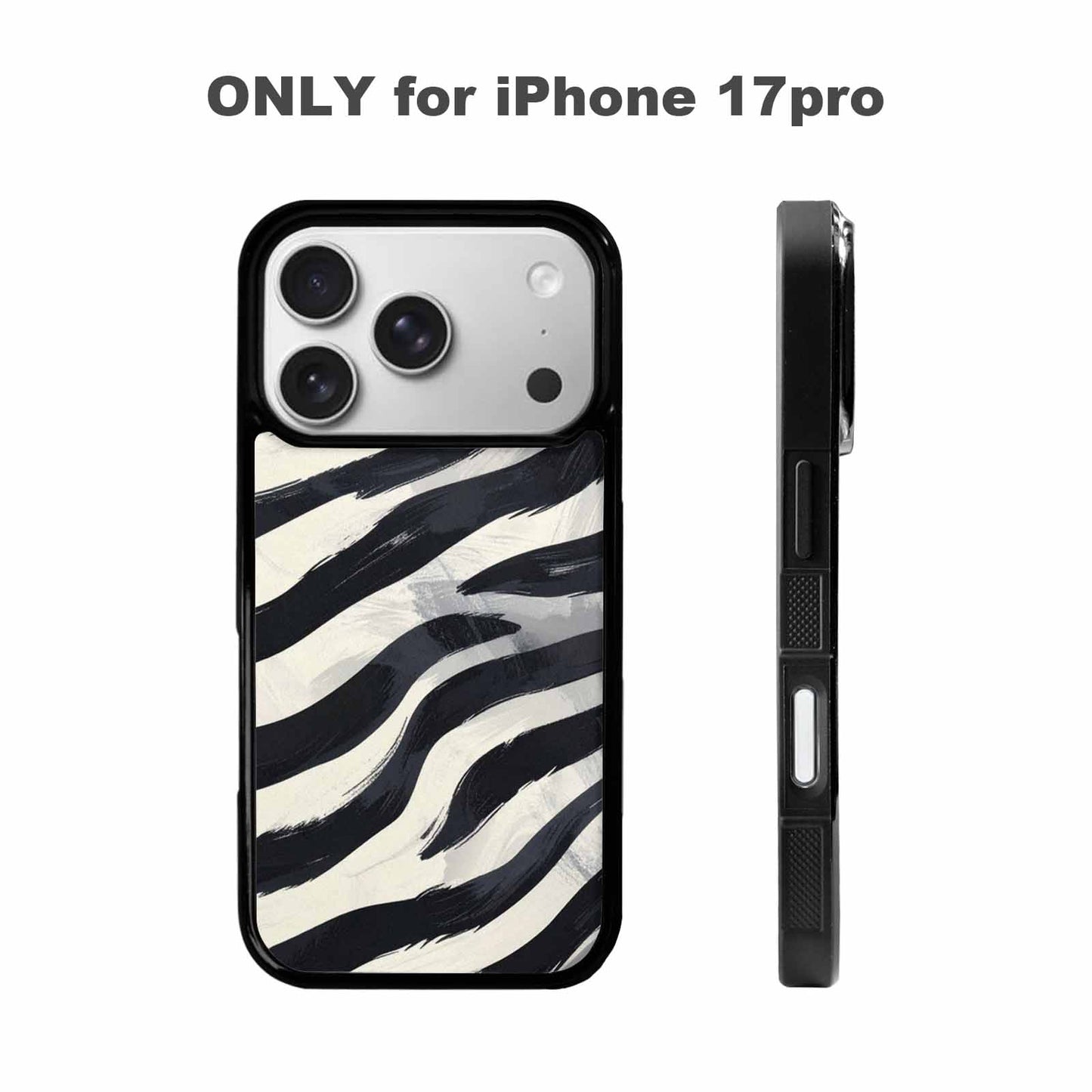 iPhone 17 Pro Case — Seamless Tileable Pattern Of Overlapping Animal, Custom Phone Case