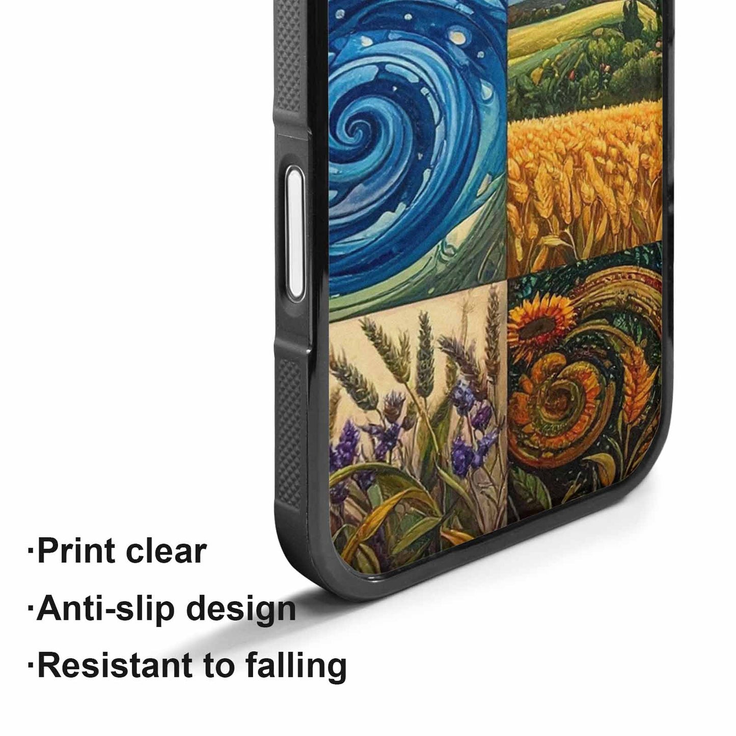 iPhone 17 Case — Small Van Gogh Style Galaxy Space, Unique Phone Case Design