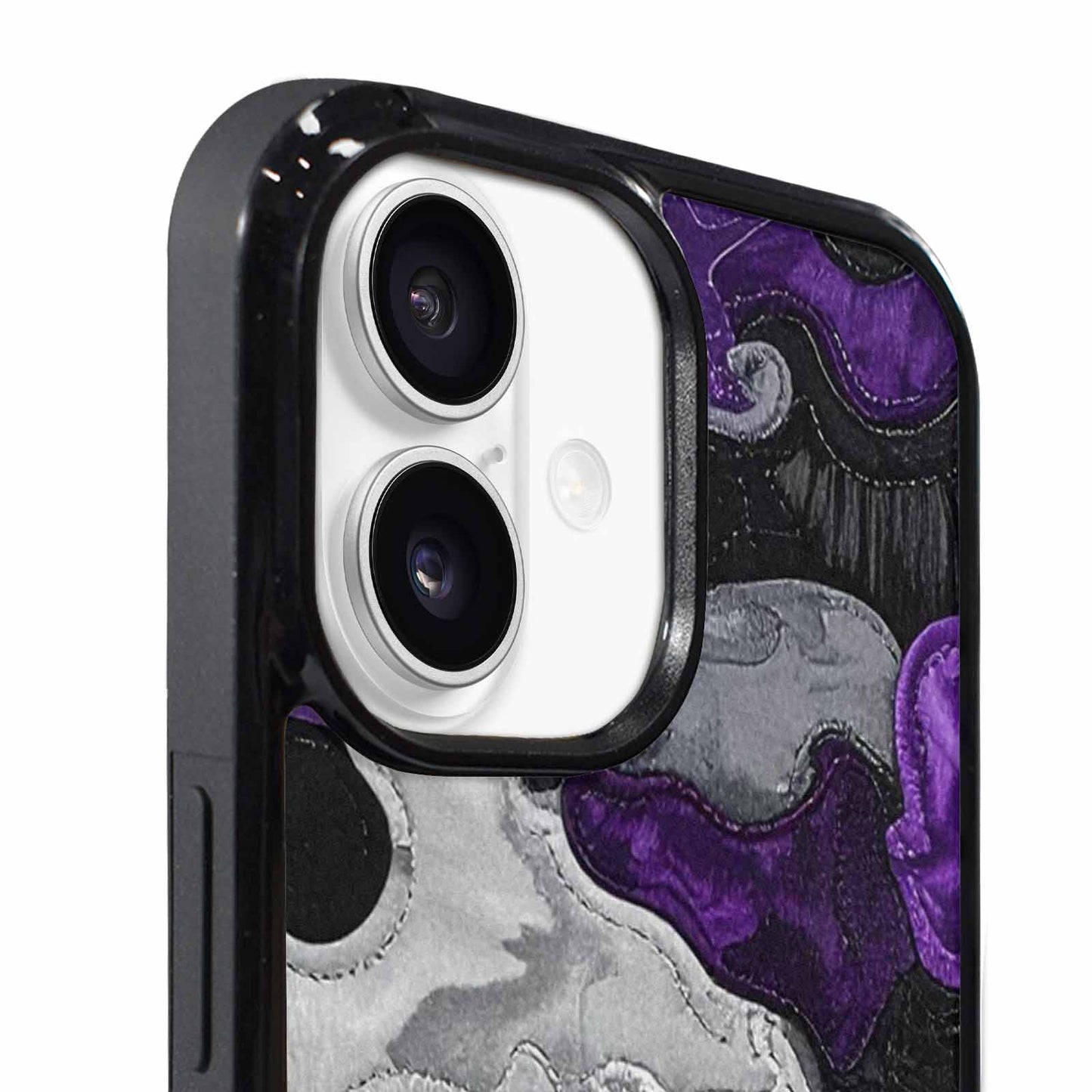 iPhone 17 Case — Vivid Camo Asexual Camo, Custom Print Case Cover