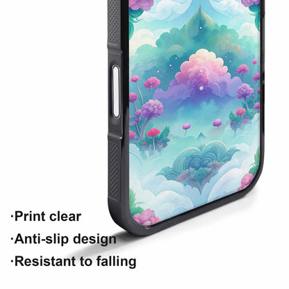 iPhone 17 Pro Case — Surrealist Dreamscape Original Art, Custom Art Phone Cover