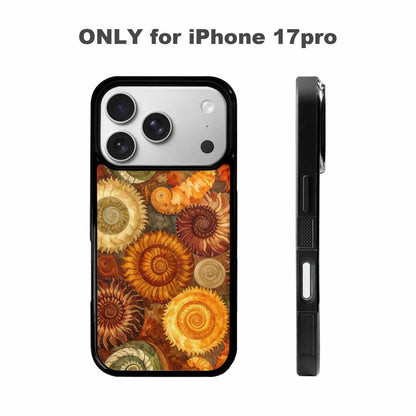 iPhone 17 Pro Case — Tie Dye Earth Tones Blended Tie, Custom Made Phone Cover