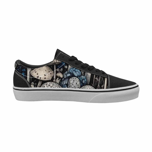 WOMEN'S Mushrooms (general) Lace-Up Canvas Vivid Sneakers
