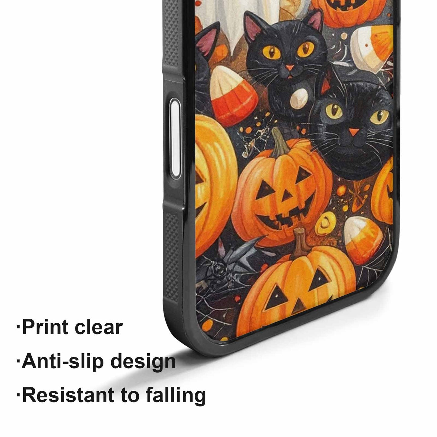 iPhone 17 Case — Small Halloween Pattern, Randomly Original Art, Unique Phone Case Design