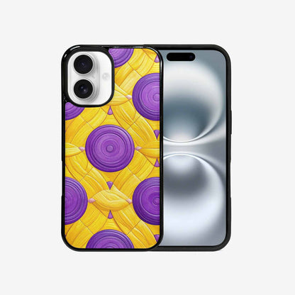 iPhone 16 Case — Intersex Flag Color Theme Small Rainbow, Personalized Phone Case