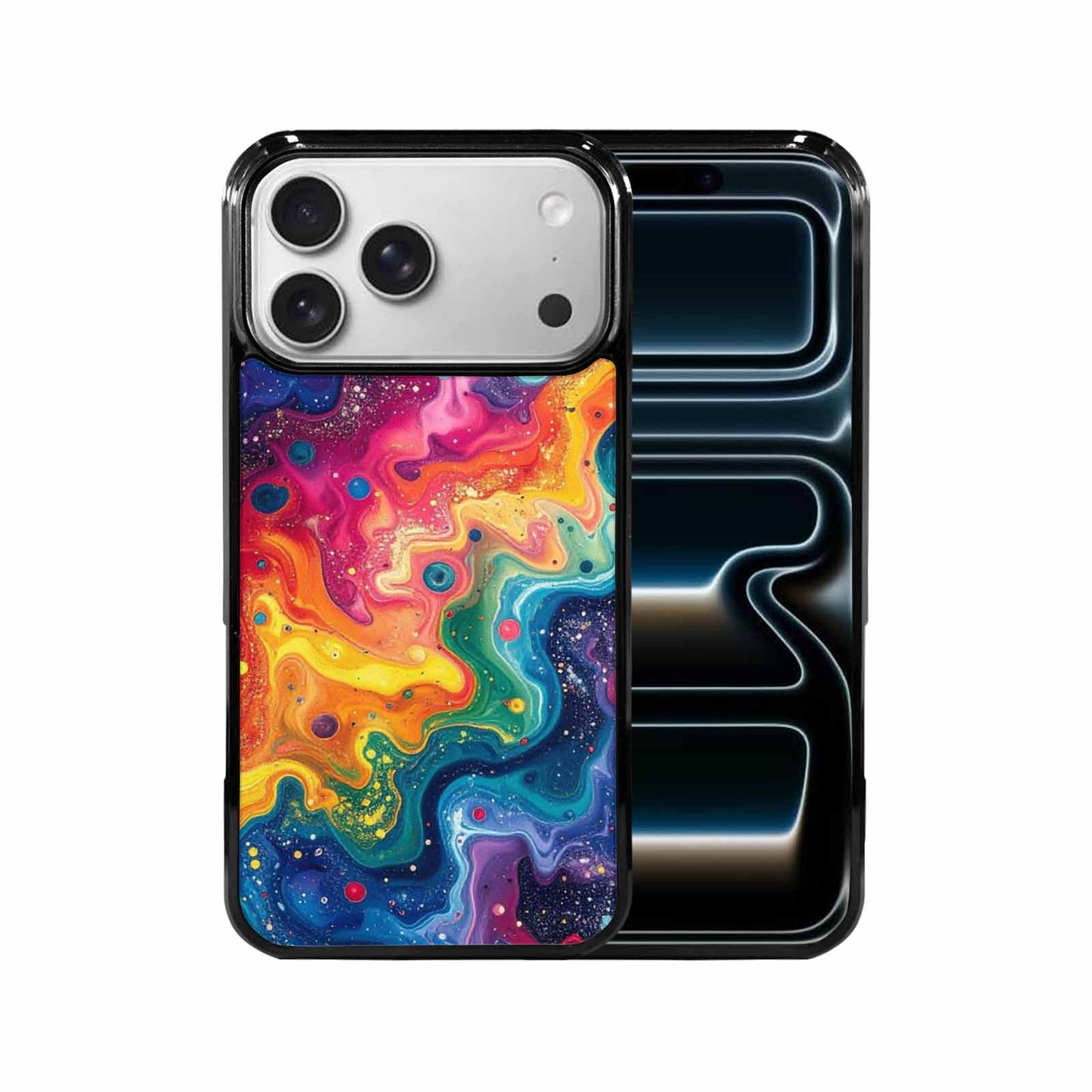 iPhone 17 Pro Max Case — Galaxy Art Colorful Cosmic Galaxy Space, Unique Phone Case Design