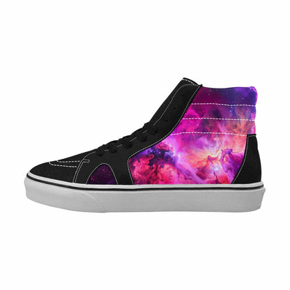 MEN'S Galaxy Nebula Galaxy Nebula High Top Canvas Aesthetic Custom Shoes