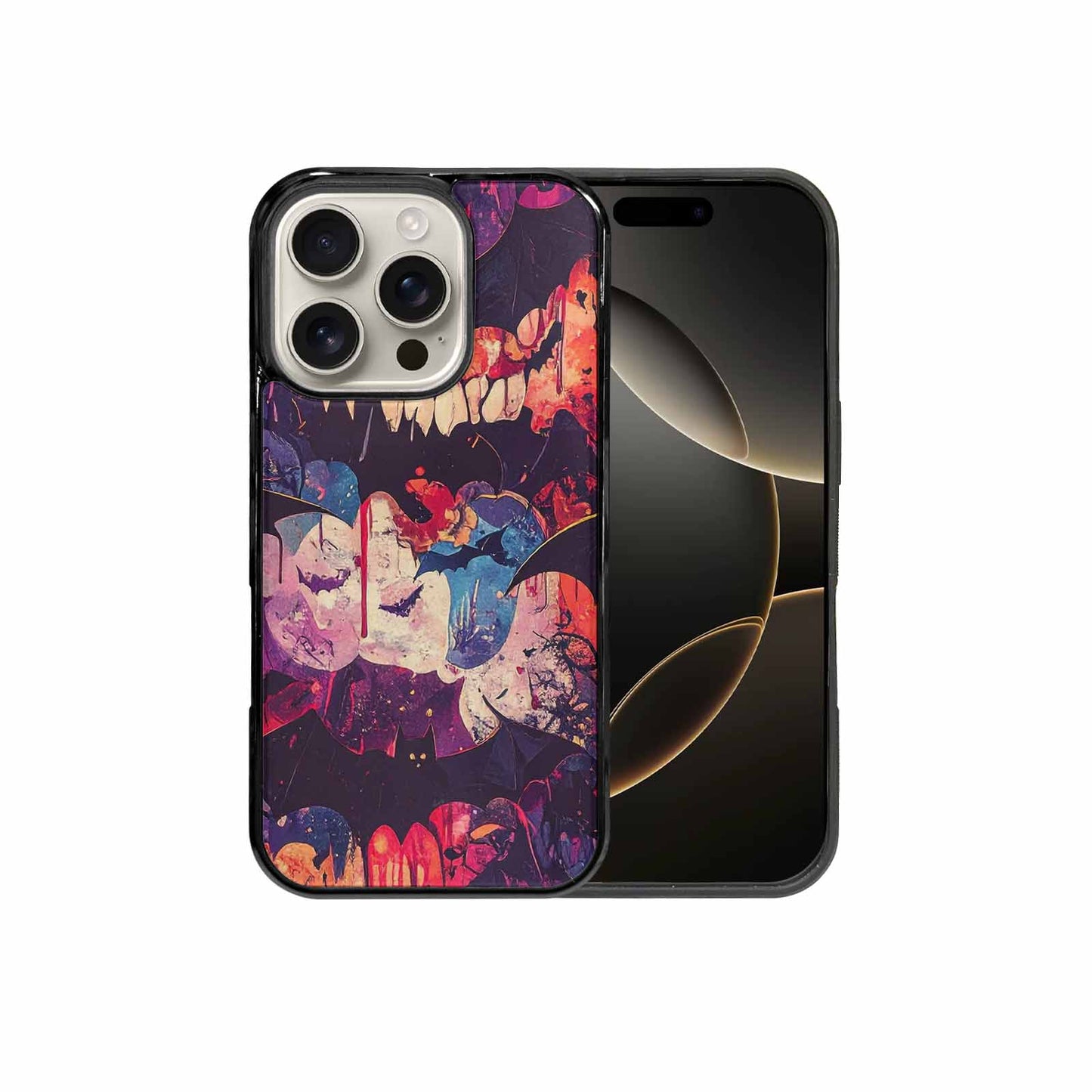 iPhone 16 Pro Case — Vampire Fangs Bats Vampire Fangs And, Custom Art Phone Cover